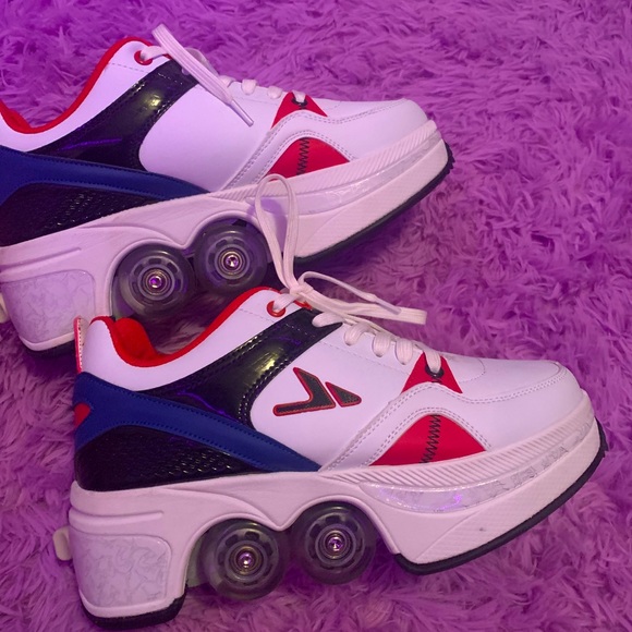 Dolls Kill Shoes - Roller skate sneakers